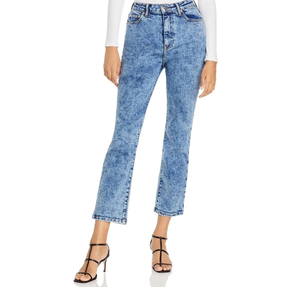 NWT Jonathan Simkhai River High Rise Cropped Straight